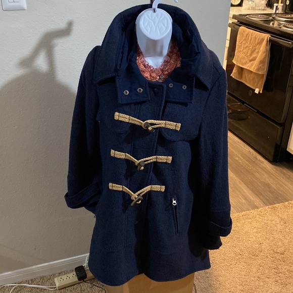 Free People Toggle Wool Coat - Picture 3 of 15